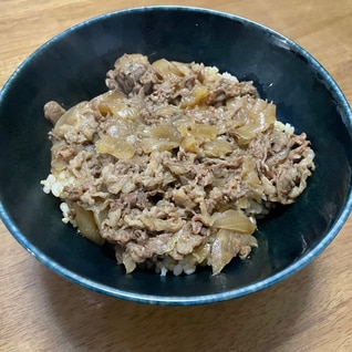 クッキングプロでつゆだく牛丼【圧力鍋】